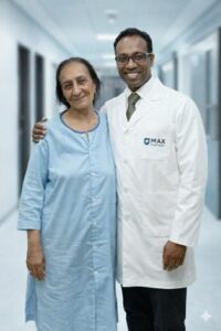 Patient_Pushpa with Dr. Simon Thomas