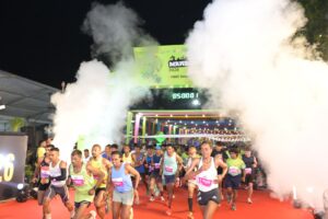 Manipal Marathon gets underway marking the participation of over 20000 athletes including more than 100 international runners in a vibrant display of glob
